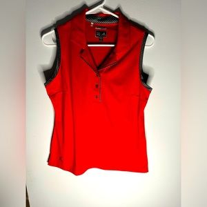 ClimaCool Adidas Color Red Size M Sleeveless Top